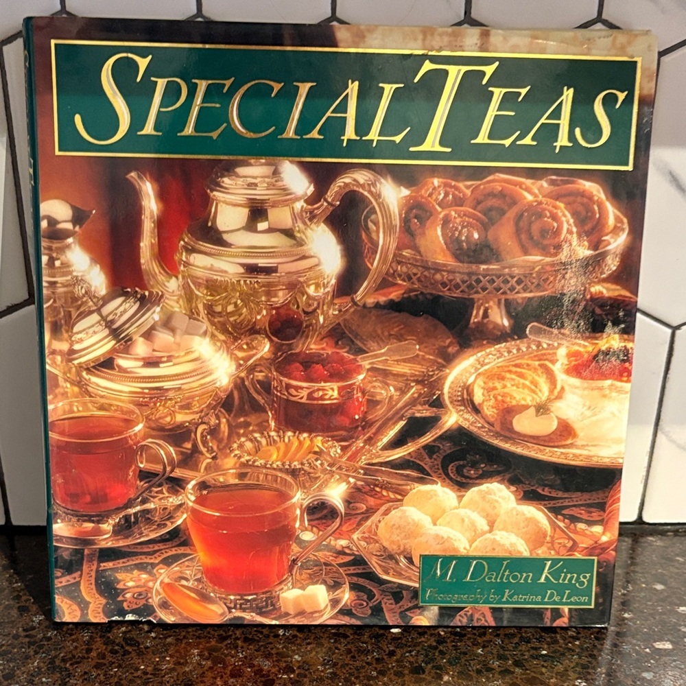 4/$20 SpecialTeas info and cookbook by M. Dalton King
